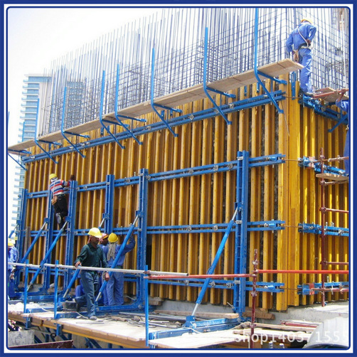 Building combination wall steel formwork